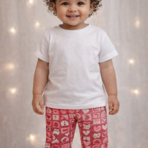 Calça Legging Infantil Feminina Estampada 232102 TAMANHO 1