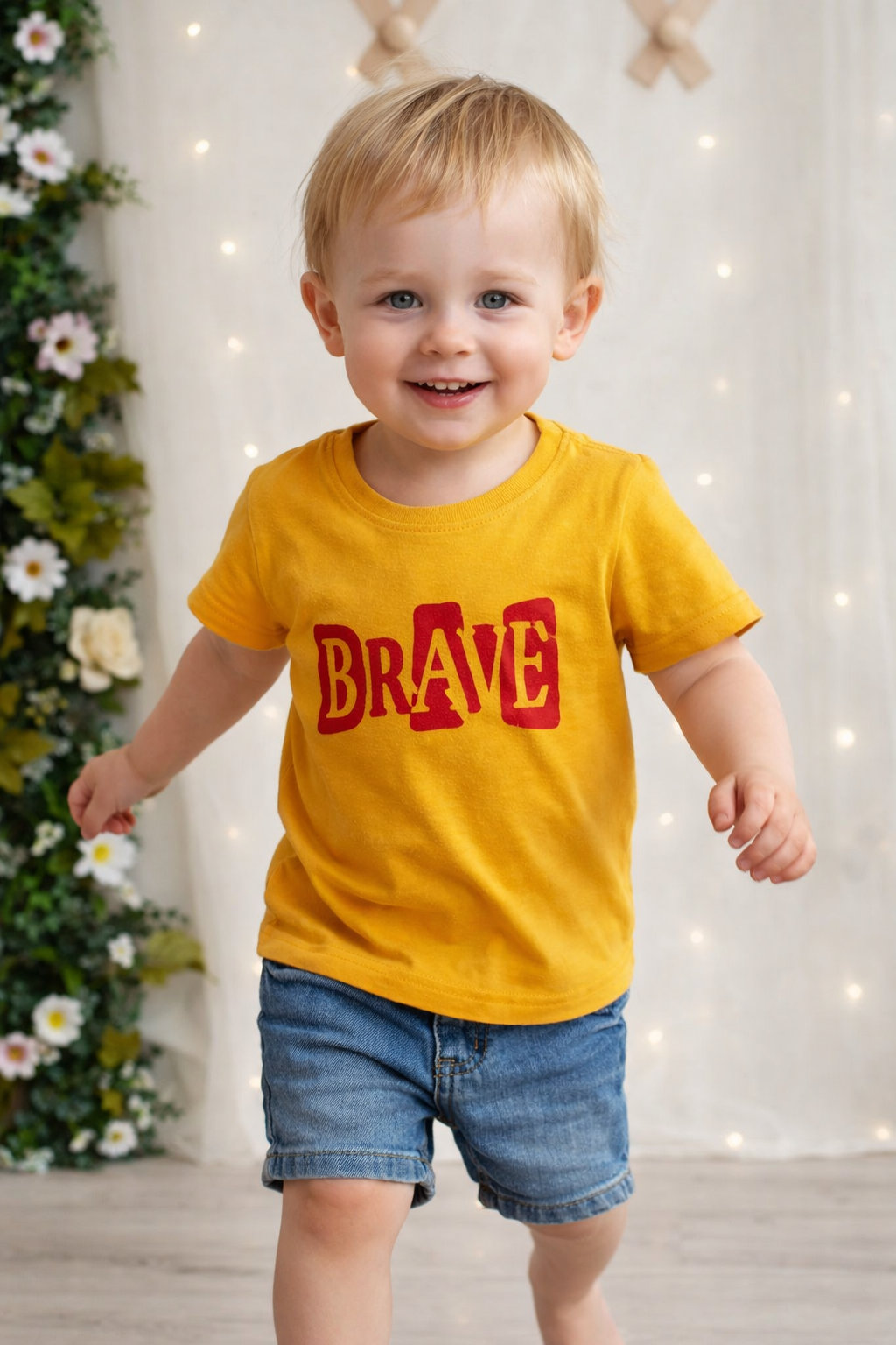 Camiseta Mostarda Brave 2021295 Tamanho 1