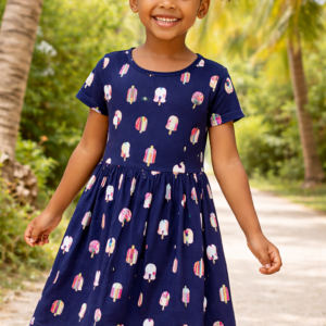 VESTIDO MC INF ESTAMPA PICOLES 232202 TAMANHO 6