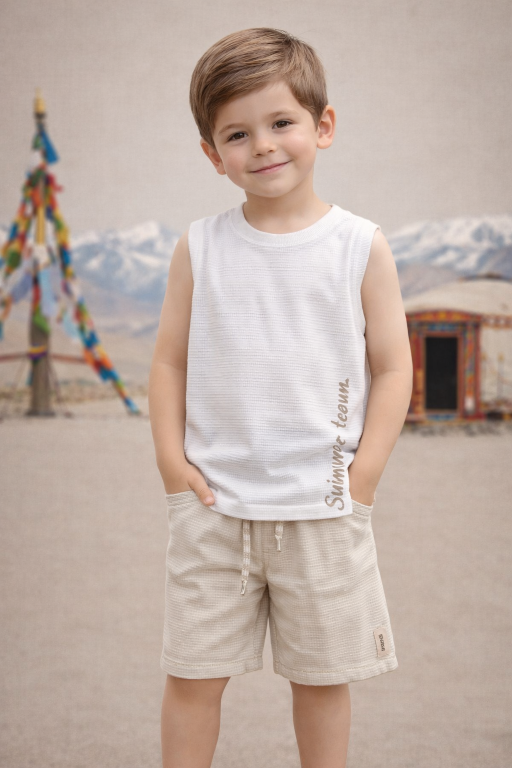 Conjunto Menino Regata Summer Team e Bermuda 851500224 TAMNAHO 6