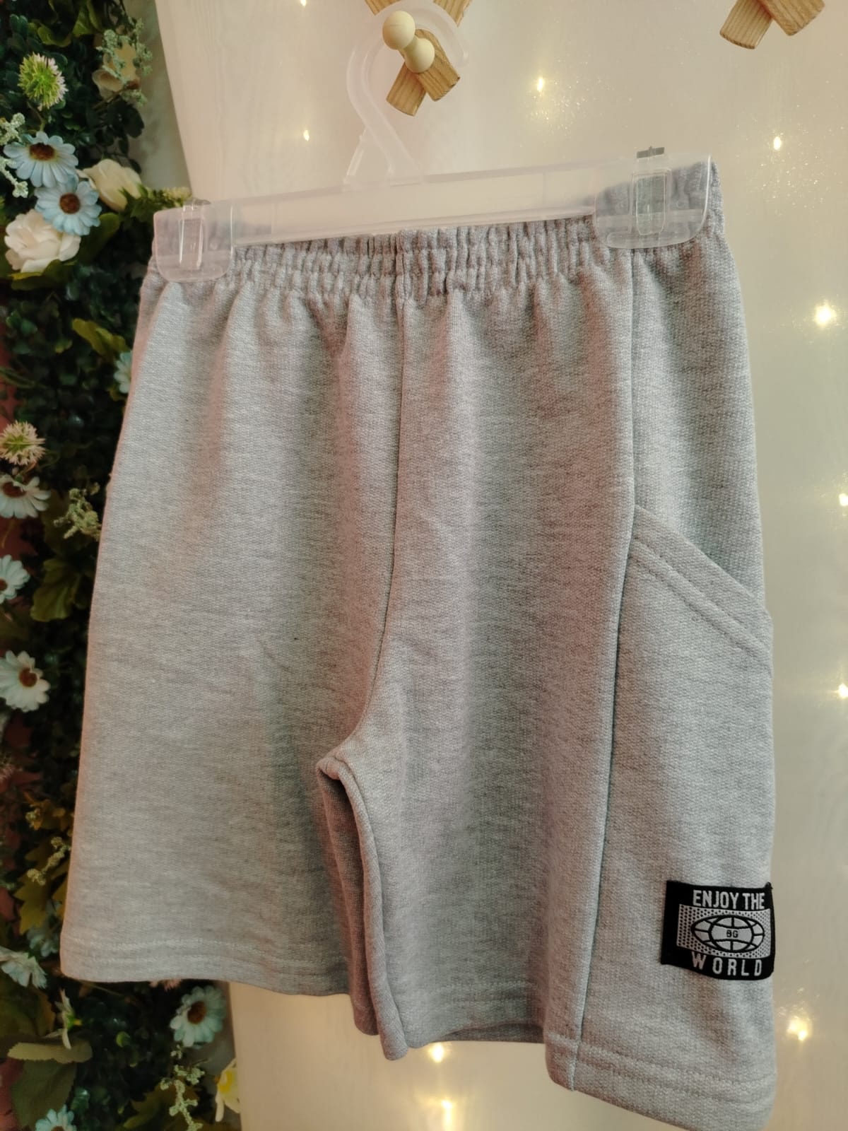 BERMUDA MASC INF MOLETOM BOLSO 07790 TAMANHO 6 - Imagem 2