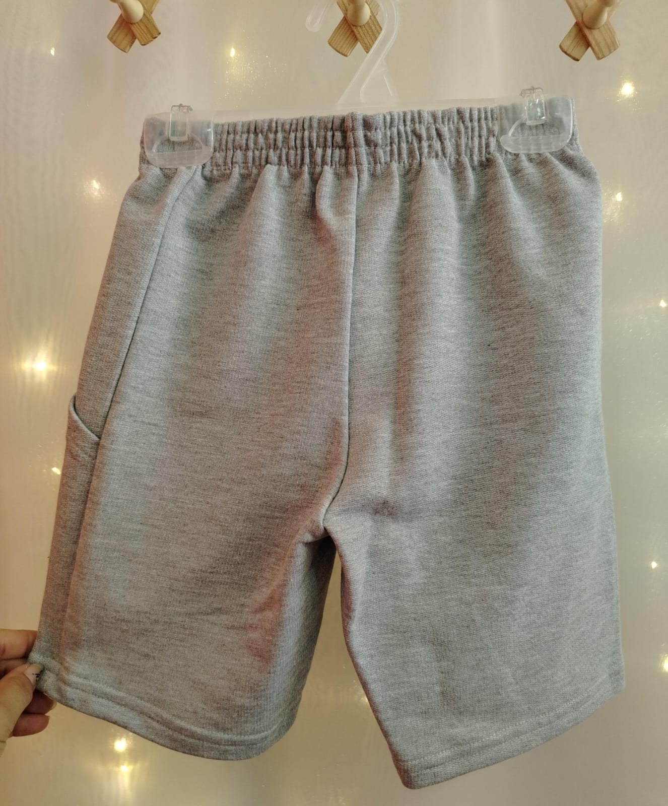 BERMUDA MASC INF MOLETOM BOLSO 07790 TAMANHO 6 - Imagem 3