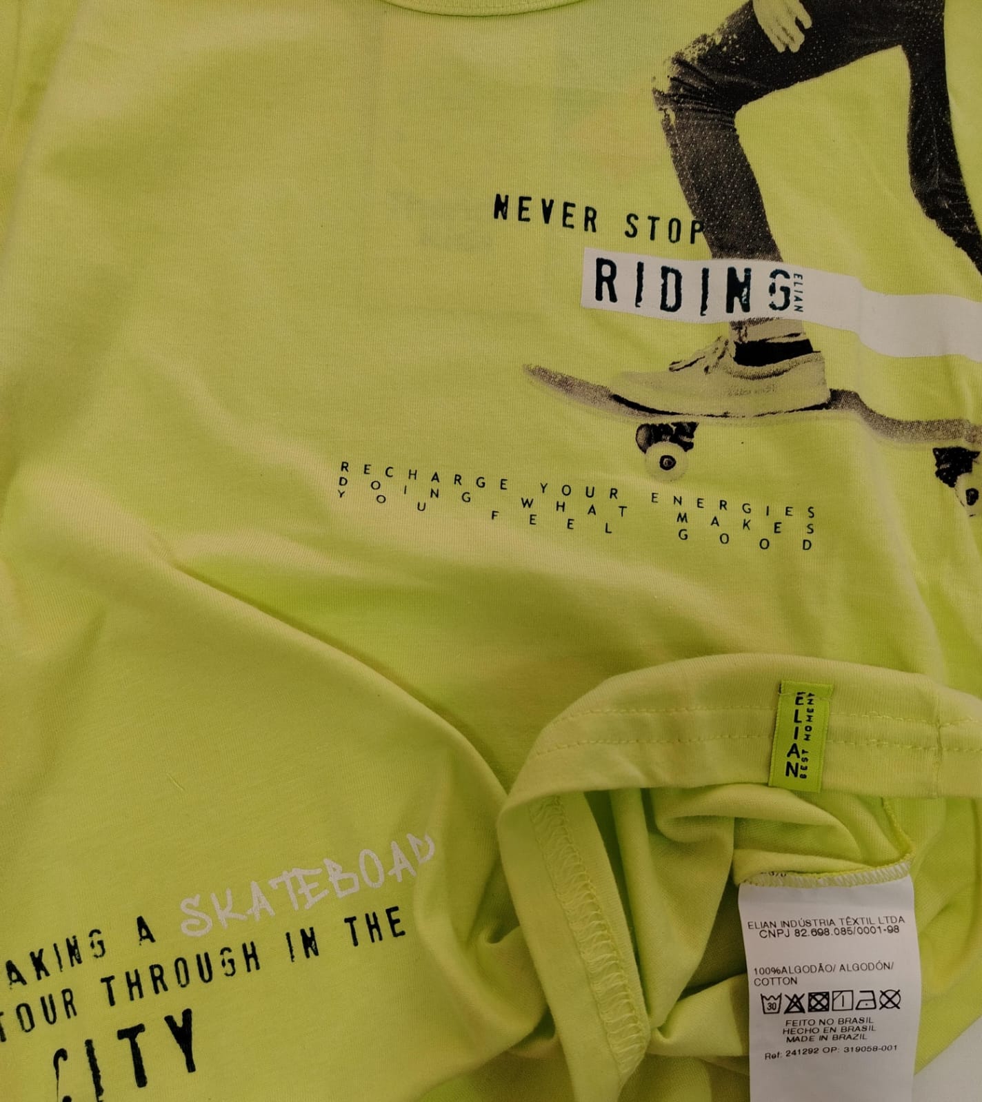 CAMISETA MC MASC INF RIDING 241292 TAMANHO 6 - Imagem 4