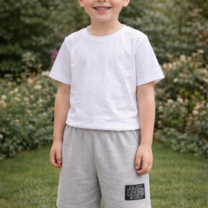 BERMUDA MASC INF MOLETOM BOLSO  07790 TAMANHO 4