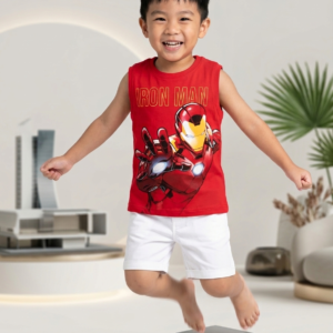 REGATA MASC INF AVENGERS MARVEL  HOMEN DE FERRO 02673 TAMANHO 4