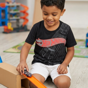 CAMISETA MC MASC INF HOTWHEELS  03716 TAMANHO 4