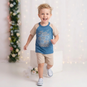 CONJ MC MASC LEAGUE  1101 TAMANHO  4