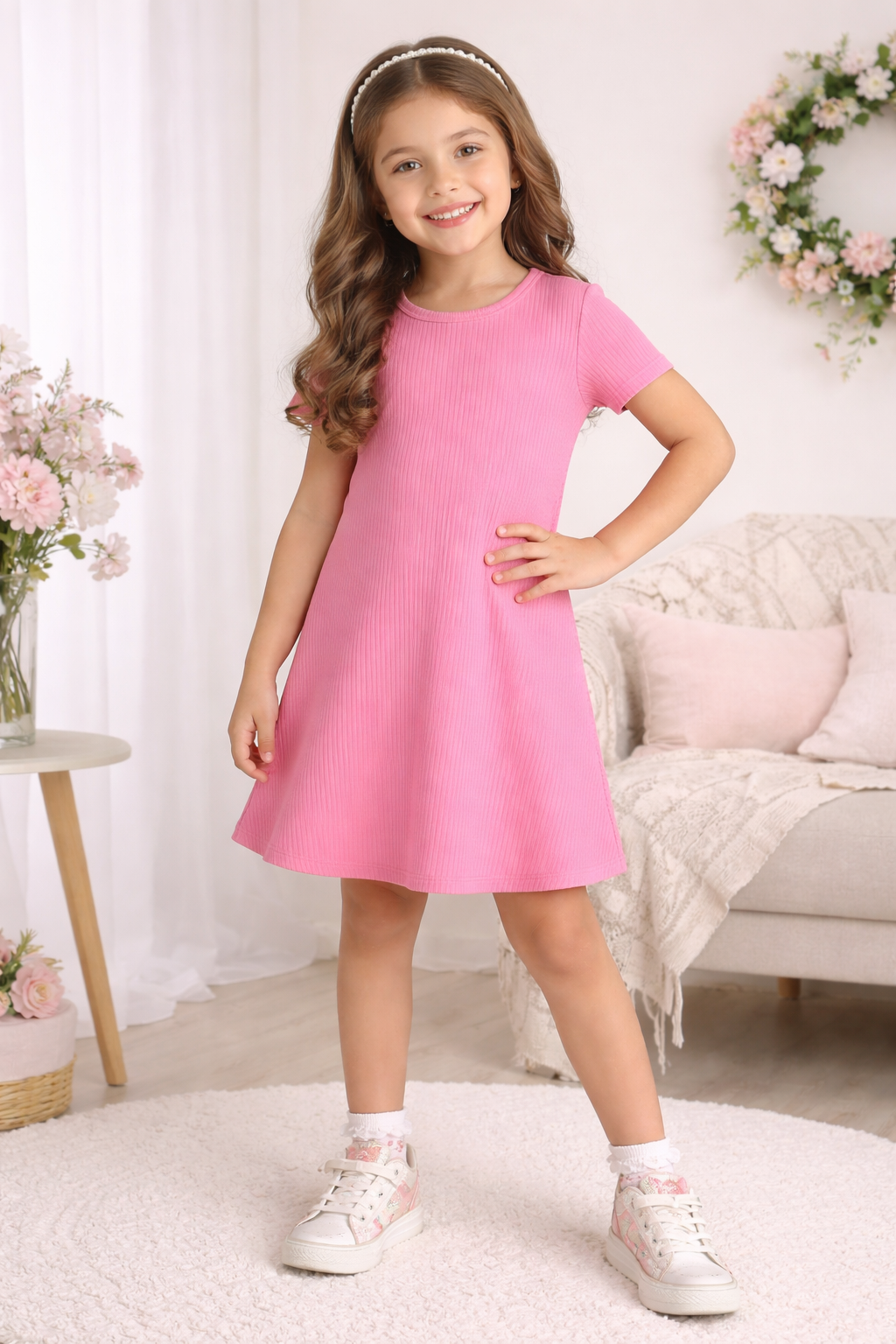 VESTIDO FEM MC JUV RIBANA 50070 TAMANHO 10