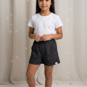 SHORTS FEM JUV MOLETOM BOLSOS 45242 TAMANHO 10