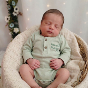 Body Menino  30372 Pequeno Príncipe Verde TAMANHO RN