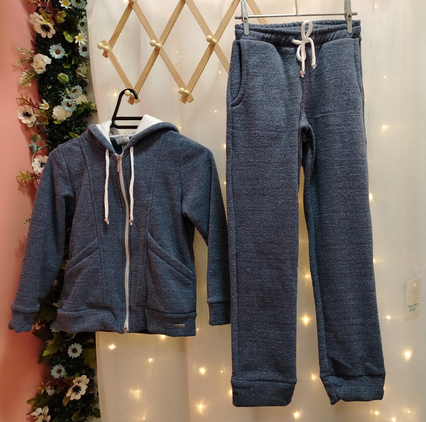 CONJUNTO JUVENIL Rita Barreto 605 Azul Jeans Tamanho 10 - Imagem 2