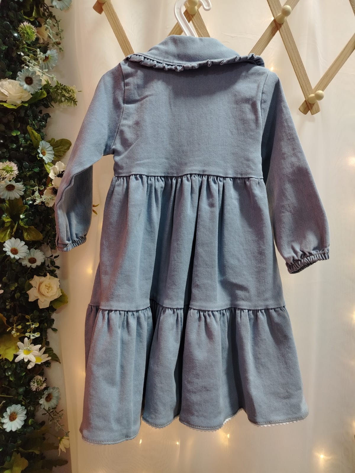 Vestido Infantil Jeans Love Ref. 6965 Menina G - Imagem 6