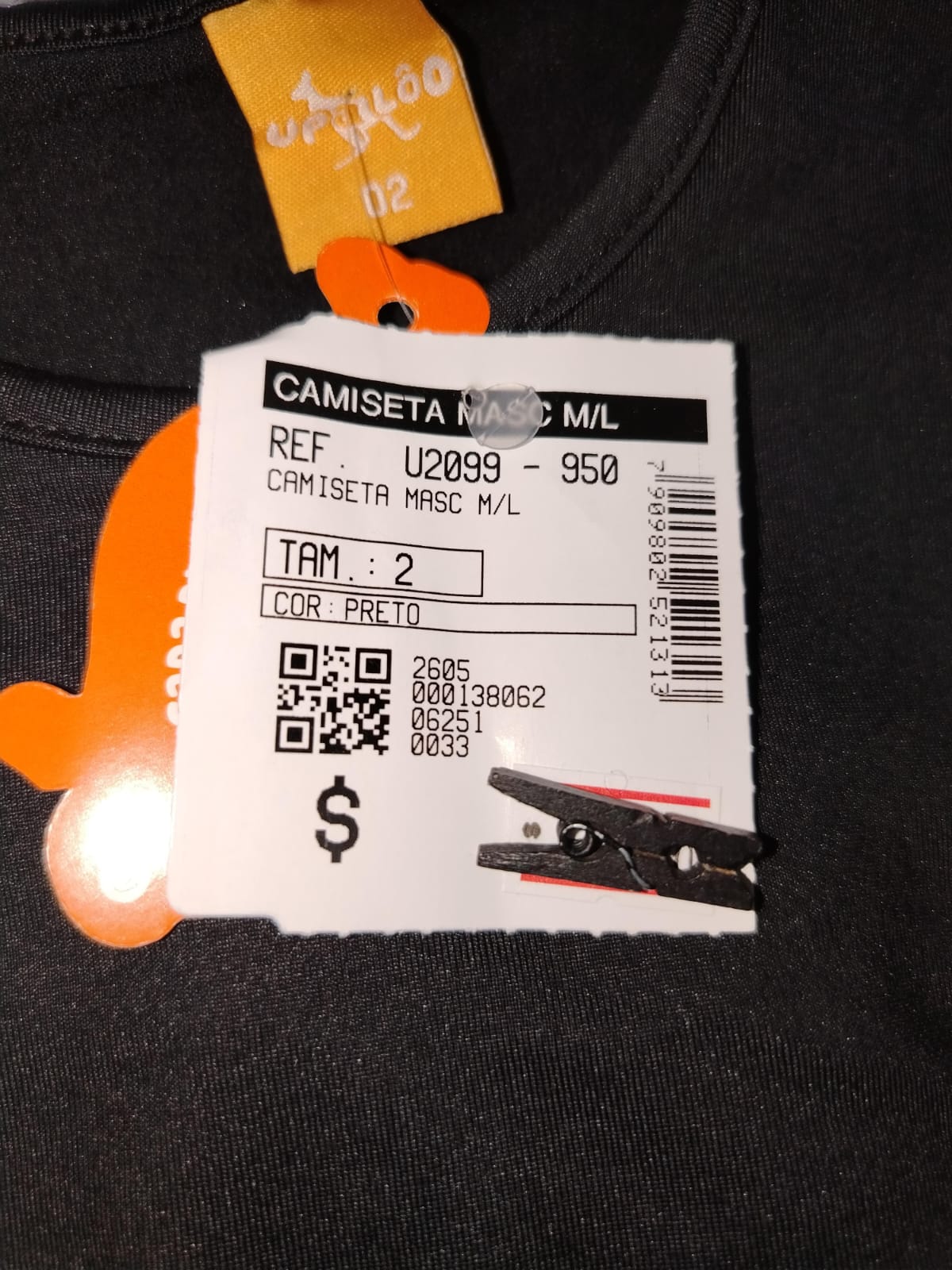 CAMISETA ML INF SUPLEX TERMICA U2099 TAMANHO 2 - Imagem 5