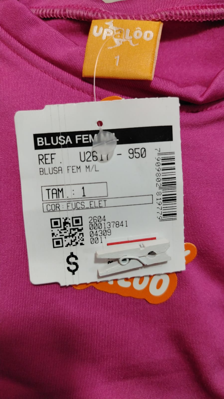 BLUSA ML FEM INF TERMICA PELUCIADA U2617 TAMANHO 1 - Imagem 4
