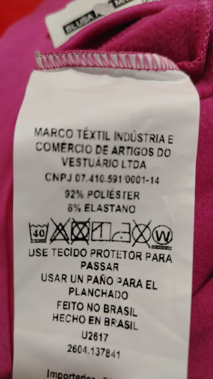 BLUSA ML FEM INF TERMICA PELUCIADA U2617 TAMANHO 1 - Imagem 5