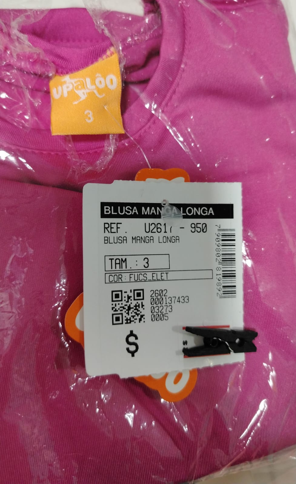 BLUSA ML FEM INF TERMICA PELUCIADA U2617 TAMANHO 3 - Imagem 4