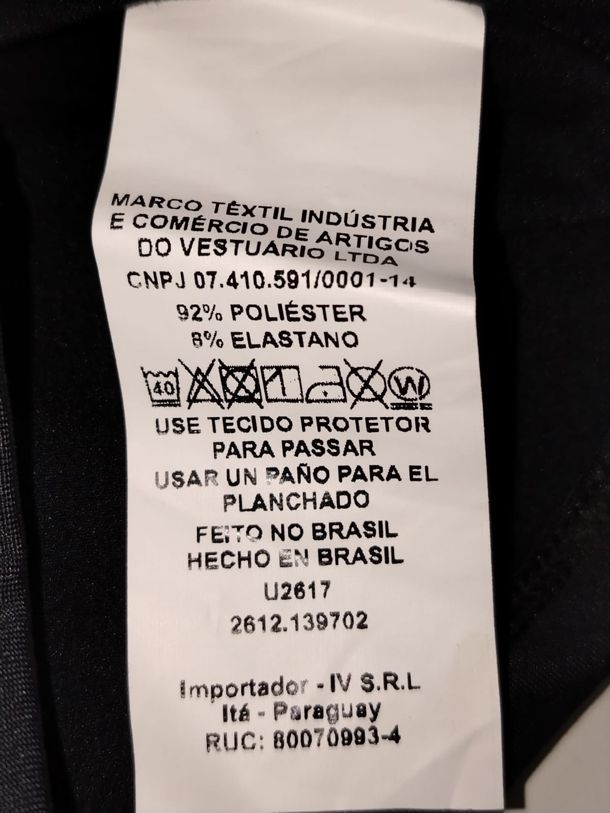 BLUSA ML TERMICA PELUCIADA U2617 tamanho 10 - Imagem 4