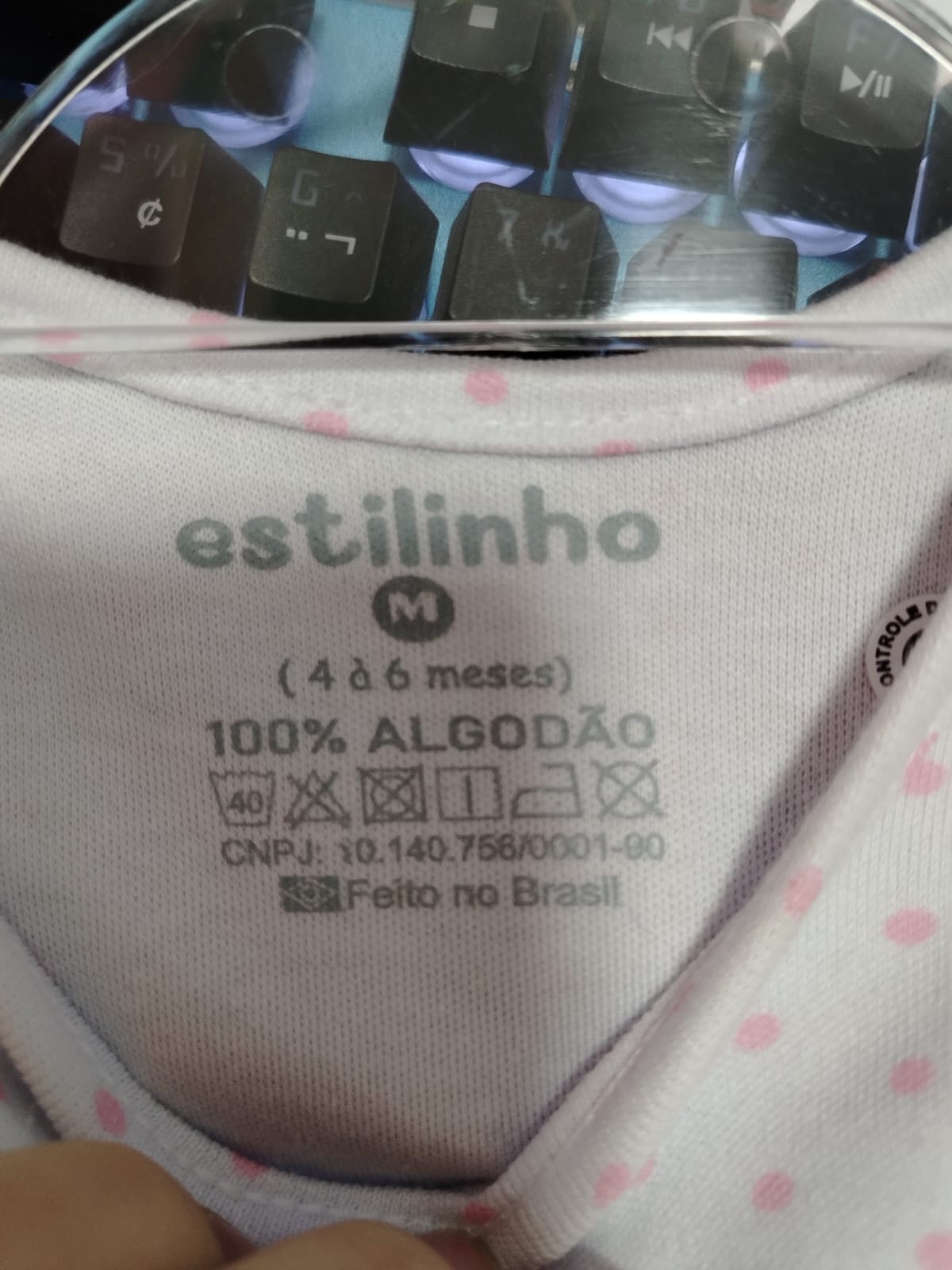 Conjunto Body 0306081 Longa Bordado Limão e Calça-Tamanho M - Imagem 5