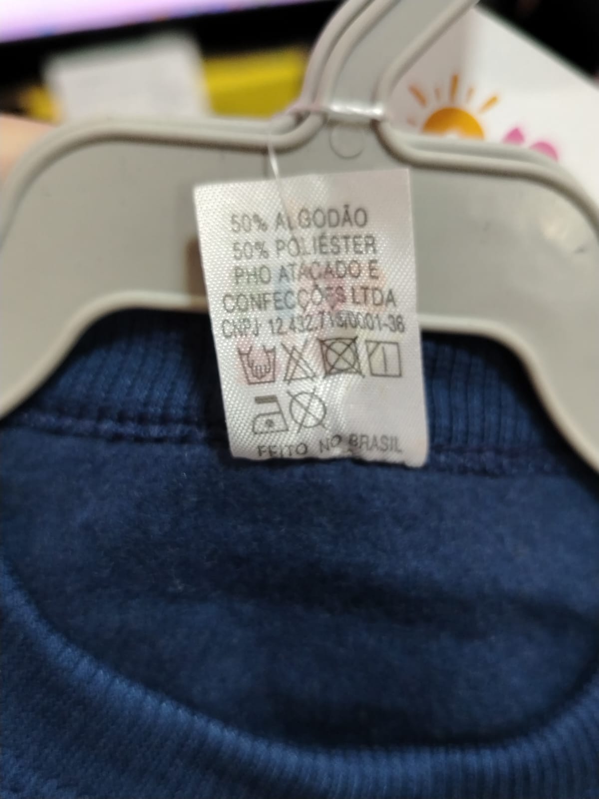 CONJ BLUSAO E CALCA COM CADARCO E PUNHO 30531B tamanho P - Imagem 5
