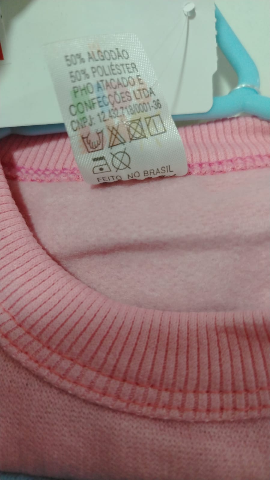 CONJ BLUSA E CALCA DE PUNHO 30531B tamanho M - Imagem 4