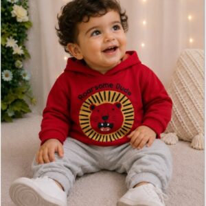 CONJ BLUSA CAPUZ E CALCA  40535B Tamanho P