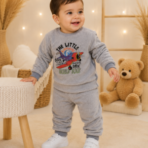Conjunto Bebê Masculino Manga Longa Soft Avião 8513-14 - M