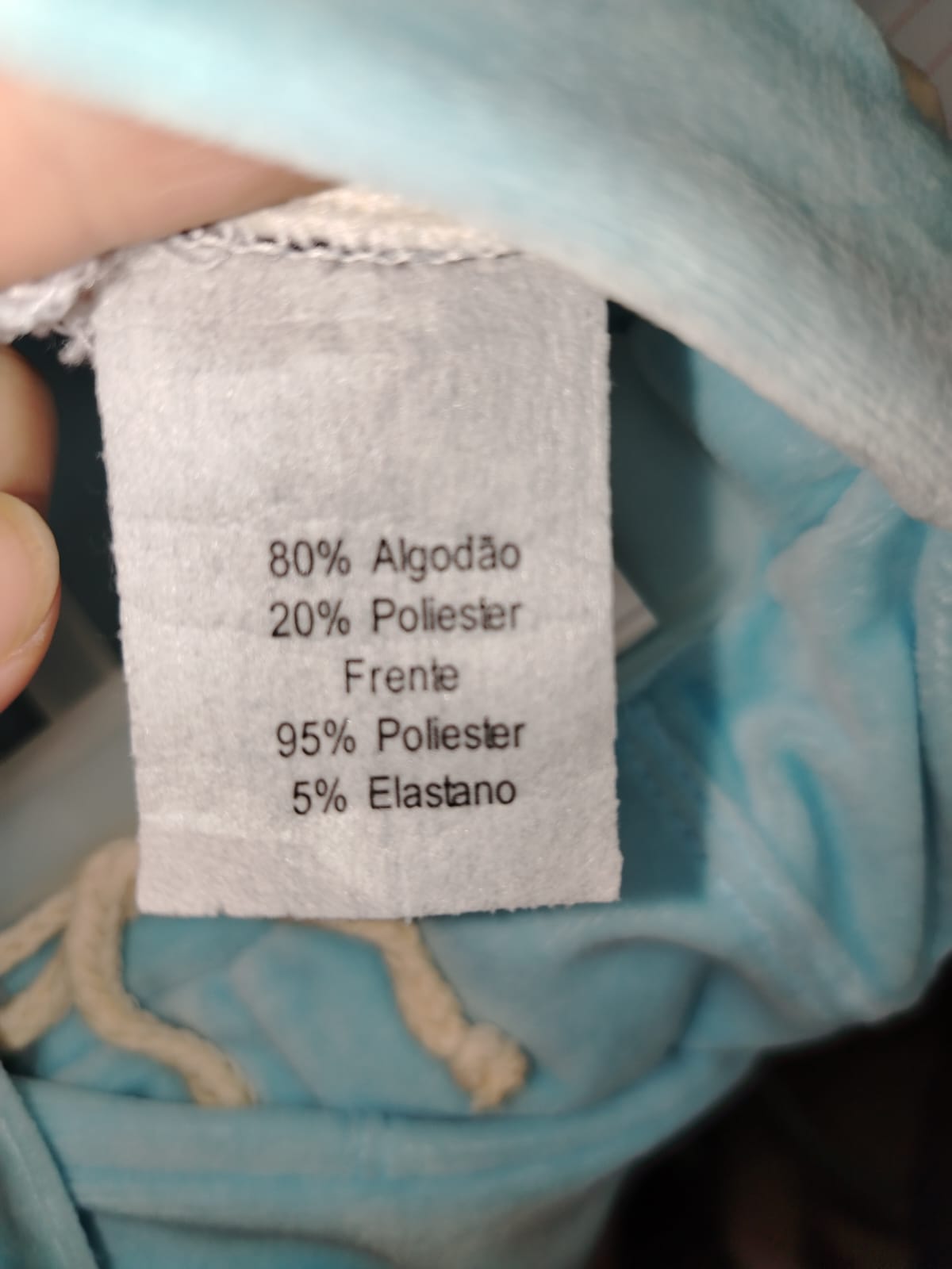Conjunto Peluciado Soft Azul Urso Bear Ref 6582 P - Tamanho P - Imagem 4