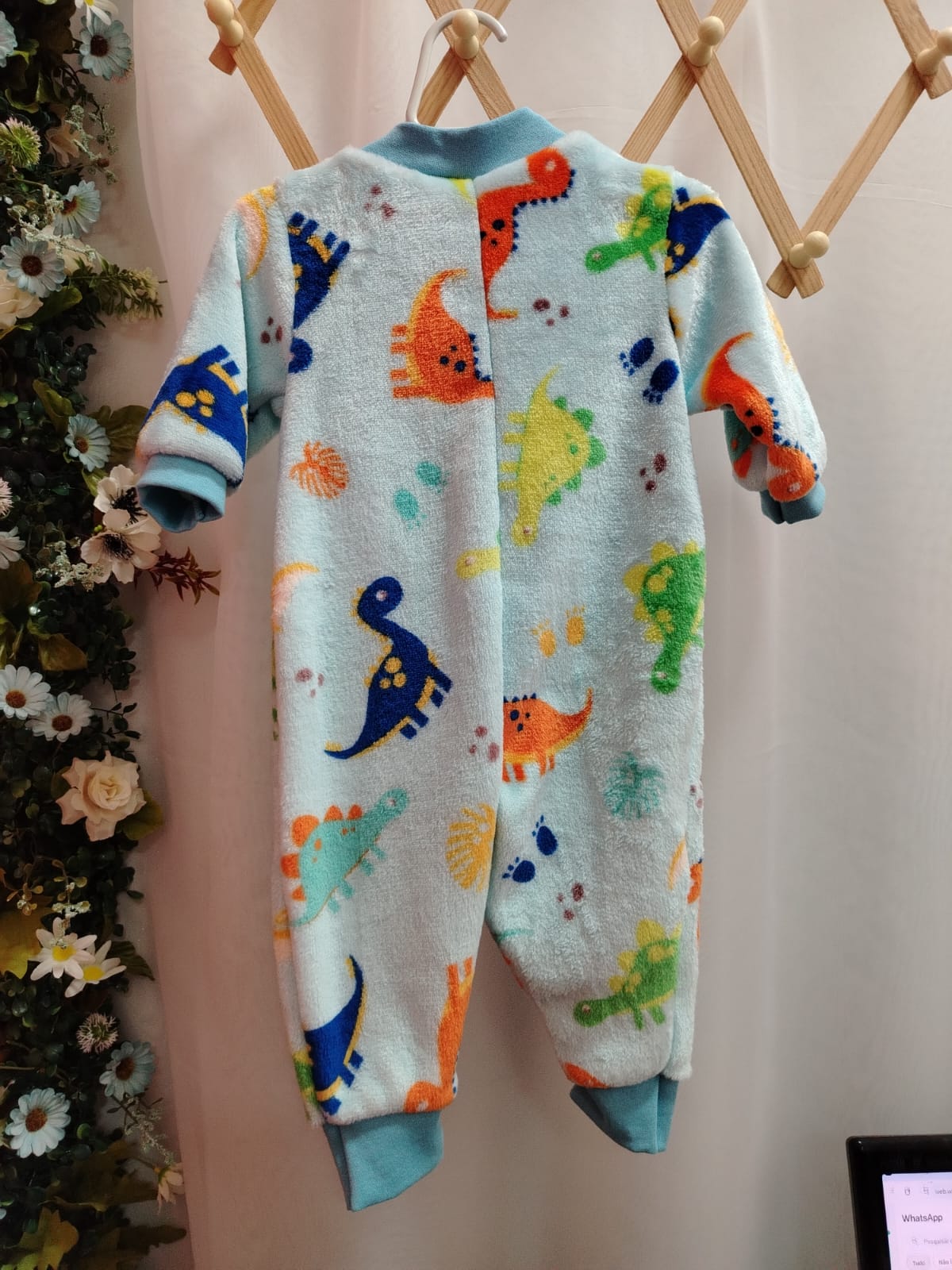 Macacão bebê de Soft Dinossauros Isensee 25211 Tam. P - Imagem 3