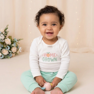 Macacão Fleece de Bebê Estampado Espaço Azul Jeito Inocente 0306064 RN