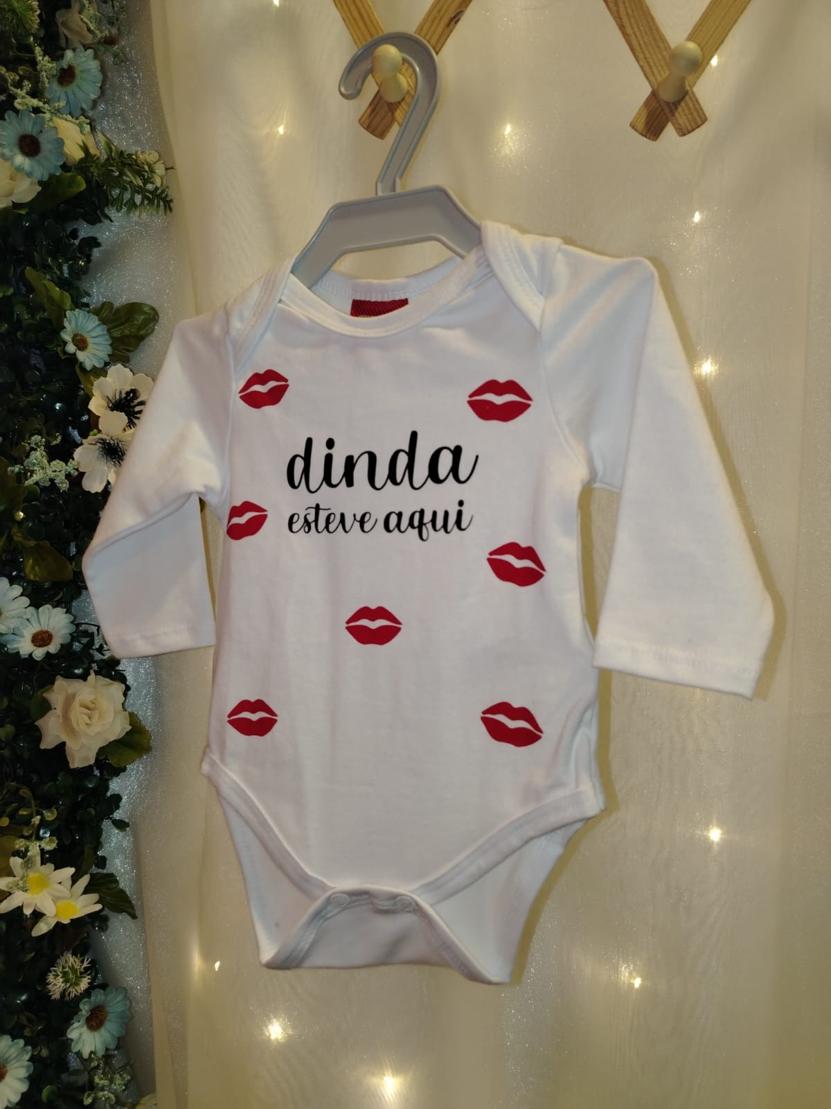 Body Unissex Dinda Esteve Aqui Kyly Ref. 1000464 Tam - M - Imagem 2