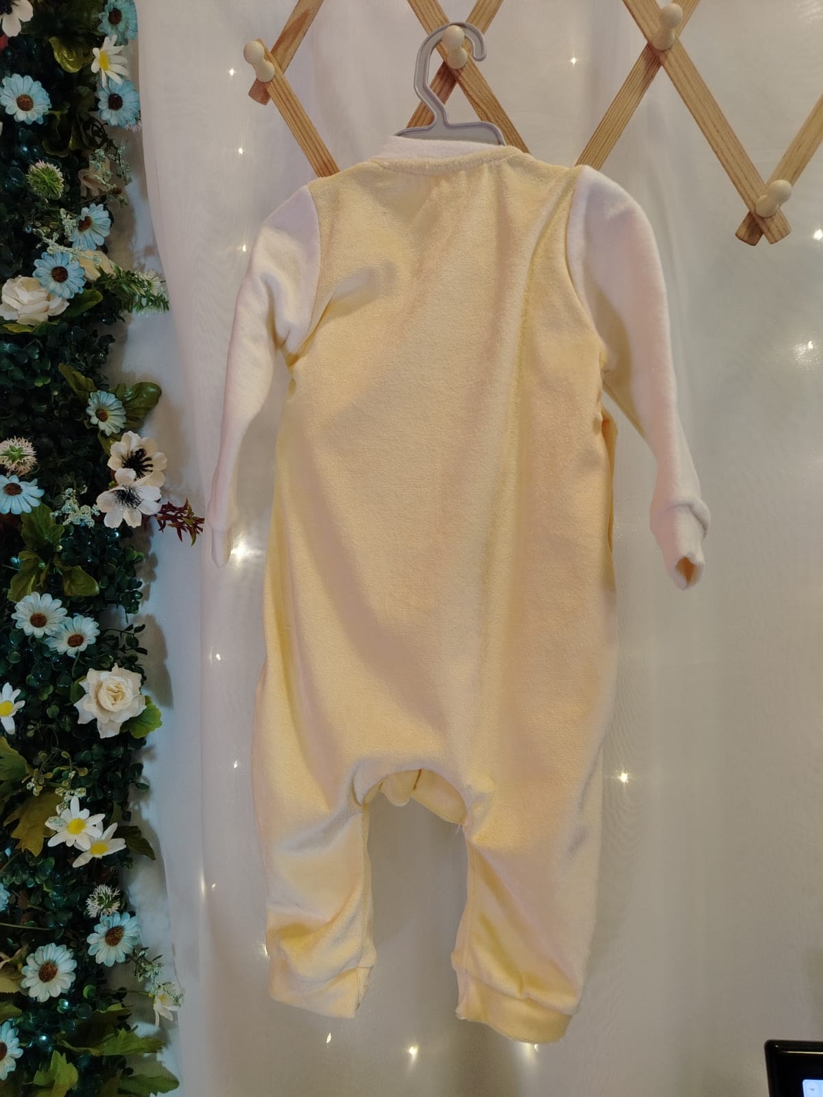 Macacão Infantil Flecce Girafa Manu Baby's Ref. 124 Tam M - Imagem 4