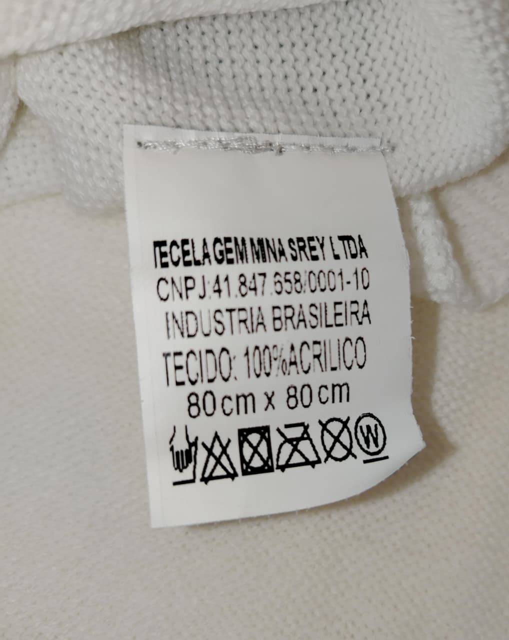SAIDA MATERNIDADE 3PCS TRICOT CANELADO REF606004 BRANCO - Imagem 7