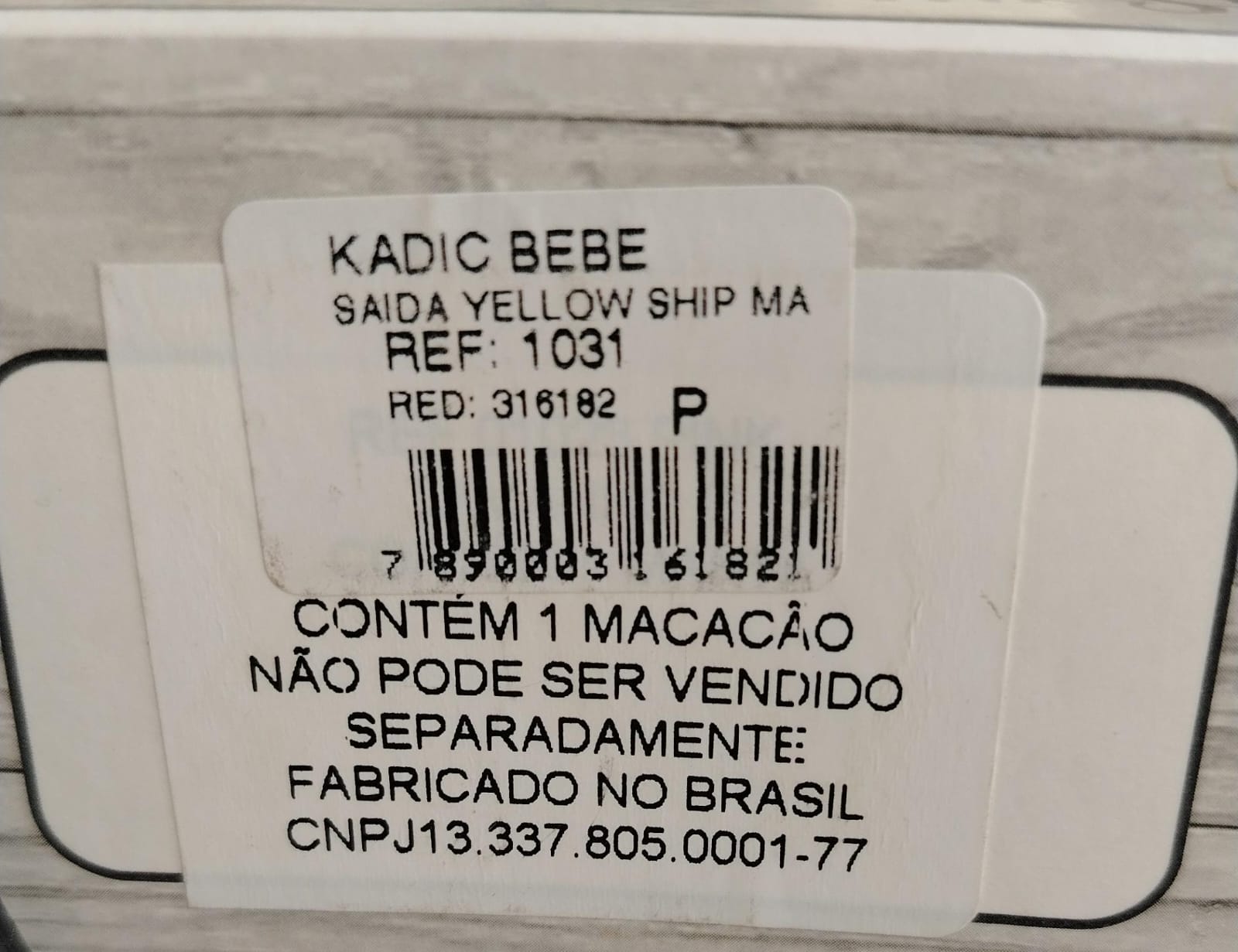 Saída Maternidade Yellow Ship Gatinha Rosa 1031 Tamanho P - Imagem 5