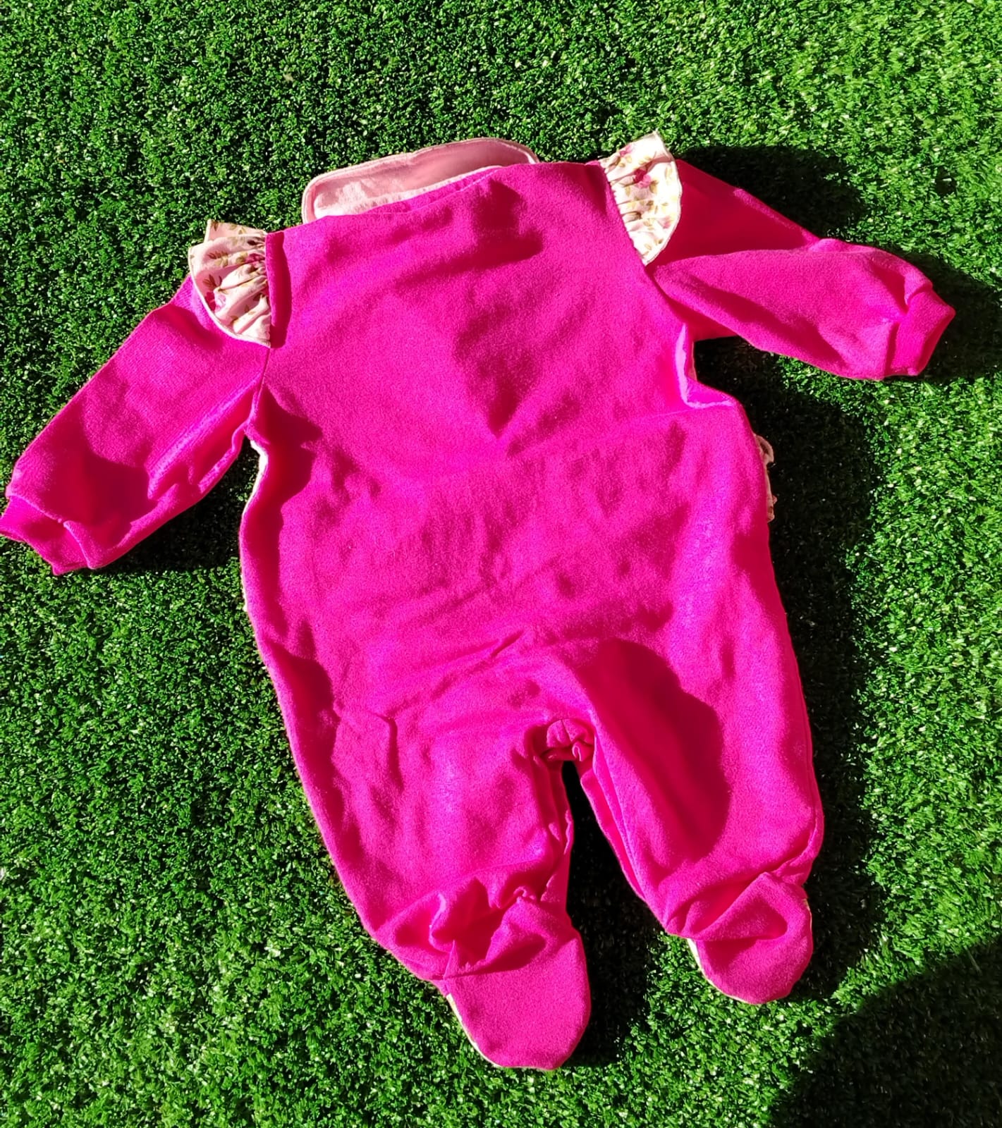 Saída Maternidade Yellow Ship Gatinha Rosa 1031 Tamanho P - Imagem 3