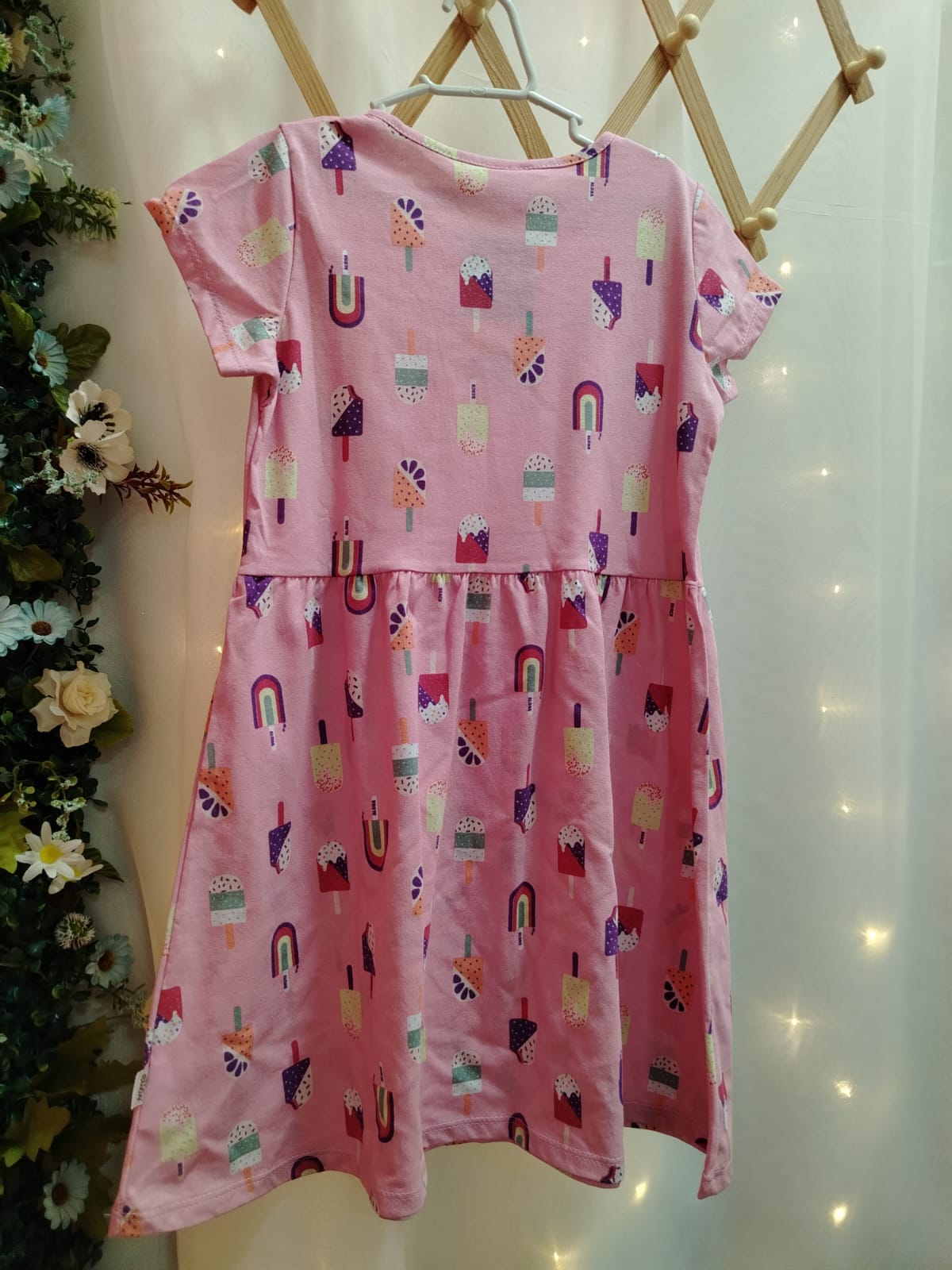 VESTIDO MC INF ESTAMPA PICOLES REF232202 TAM 8 - Imagem 3