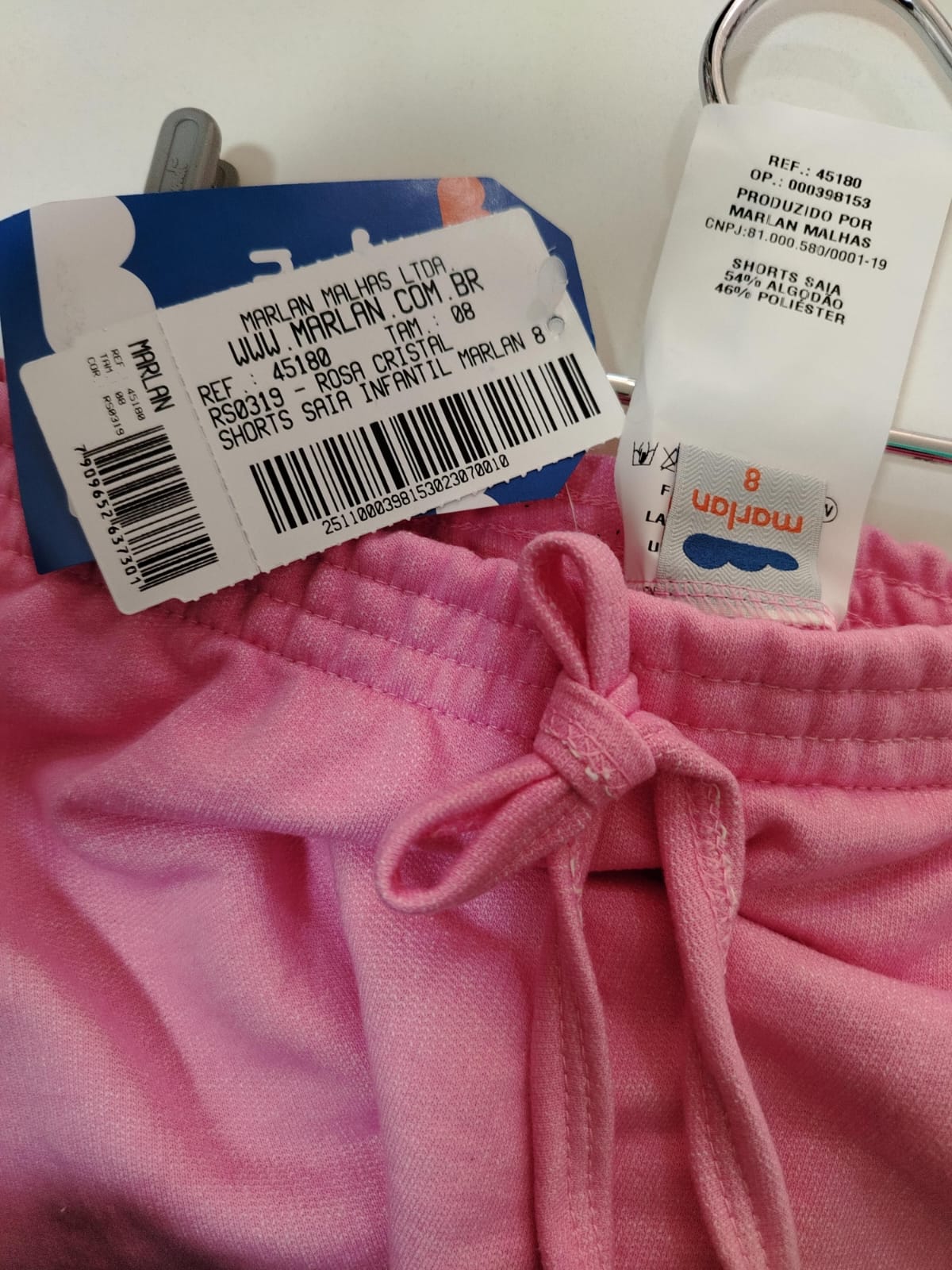 SHORTS SAIA MOLETOM 45180 TAMANHO 8 - Imagem 2