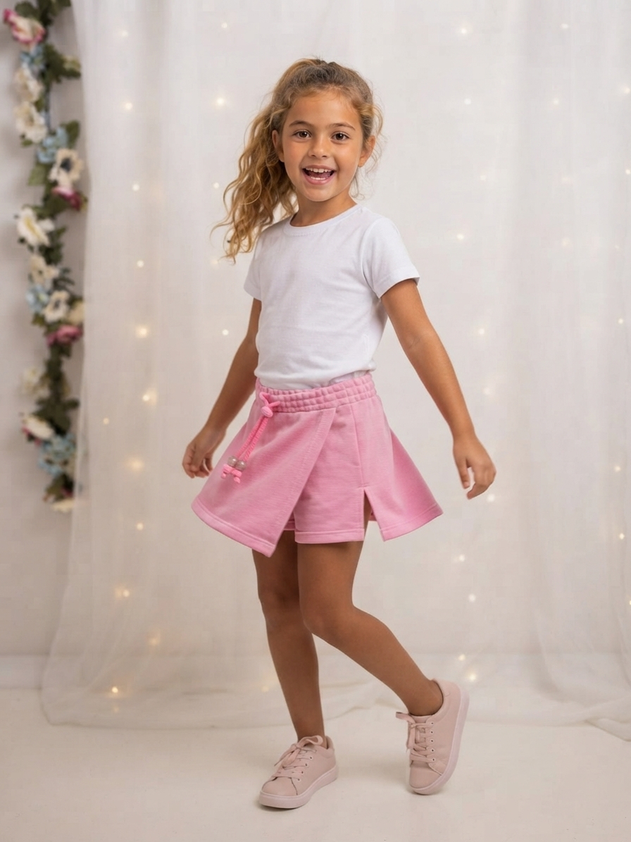 SHORTS SAIA MOLETOM 45180 TAMANHO 8