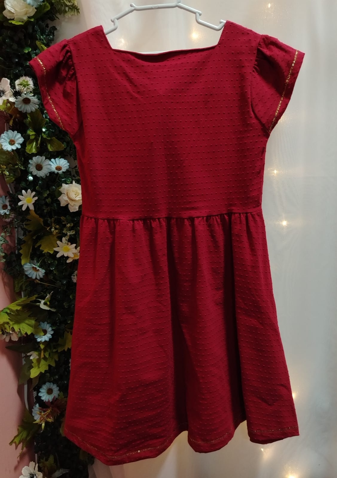 VESTIDO MC FIO BRILHO PIPOQUINHA 21635 TAMANHO 8 - Imagem 3