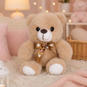 URSO PELUCIA 15CM RF.FC2607 FIZZY URSO MARROM