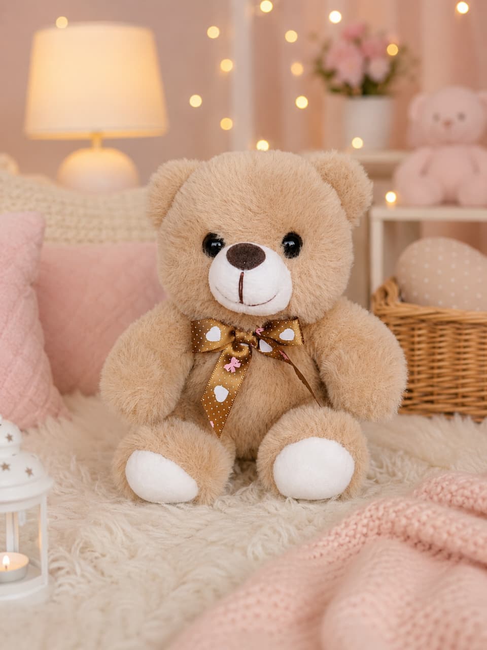 URSO PELUCIA 15CM RF.FC2607 FIZZY URSO MARROM