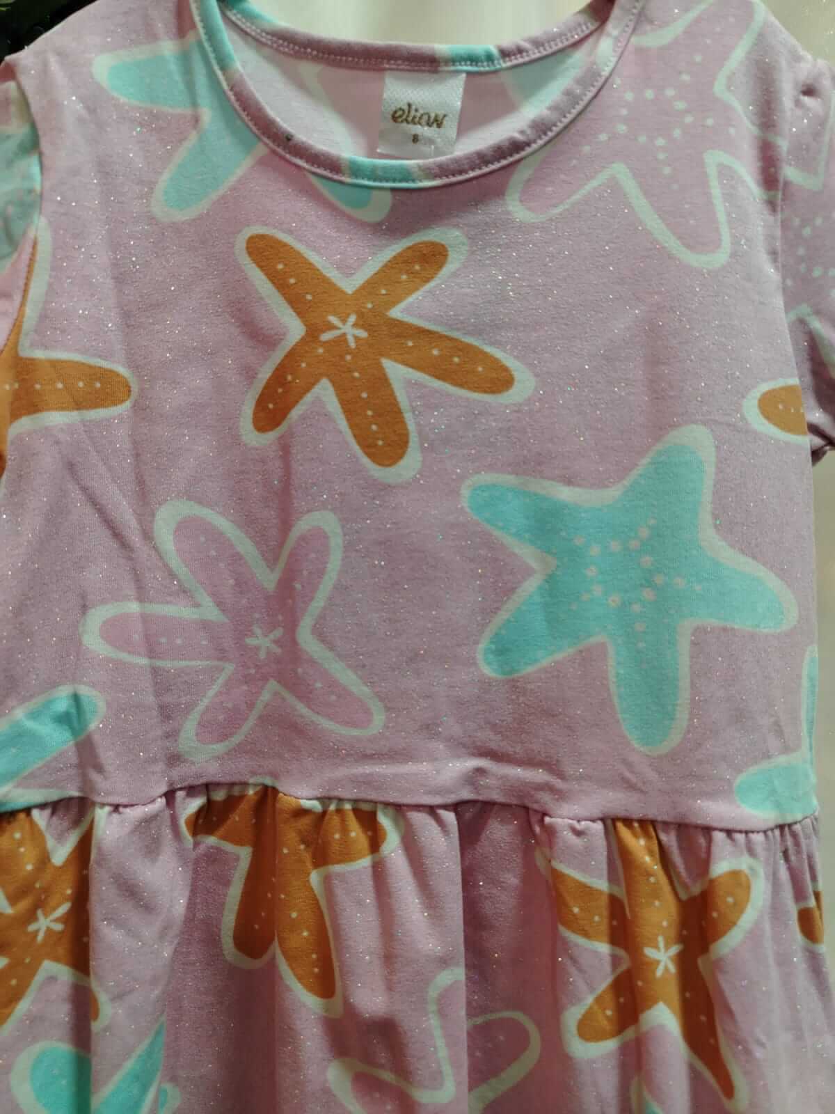 VESTIDO BRILHO FRANZIDO 232183 TAMANHO 8 - Imagem 2