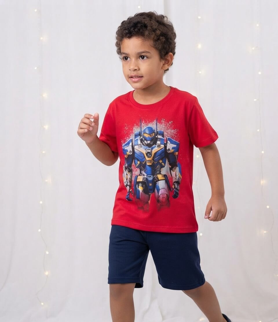 CONJUNTO MC ESTAMPADO 1001080 TAMANHO 8