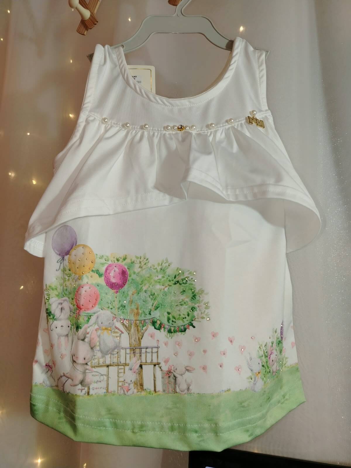 REGATA BRILHO ESTAMPA ARVORE 2612 Tamanho 2 - Imagem 2