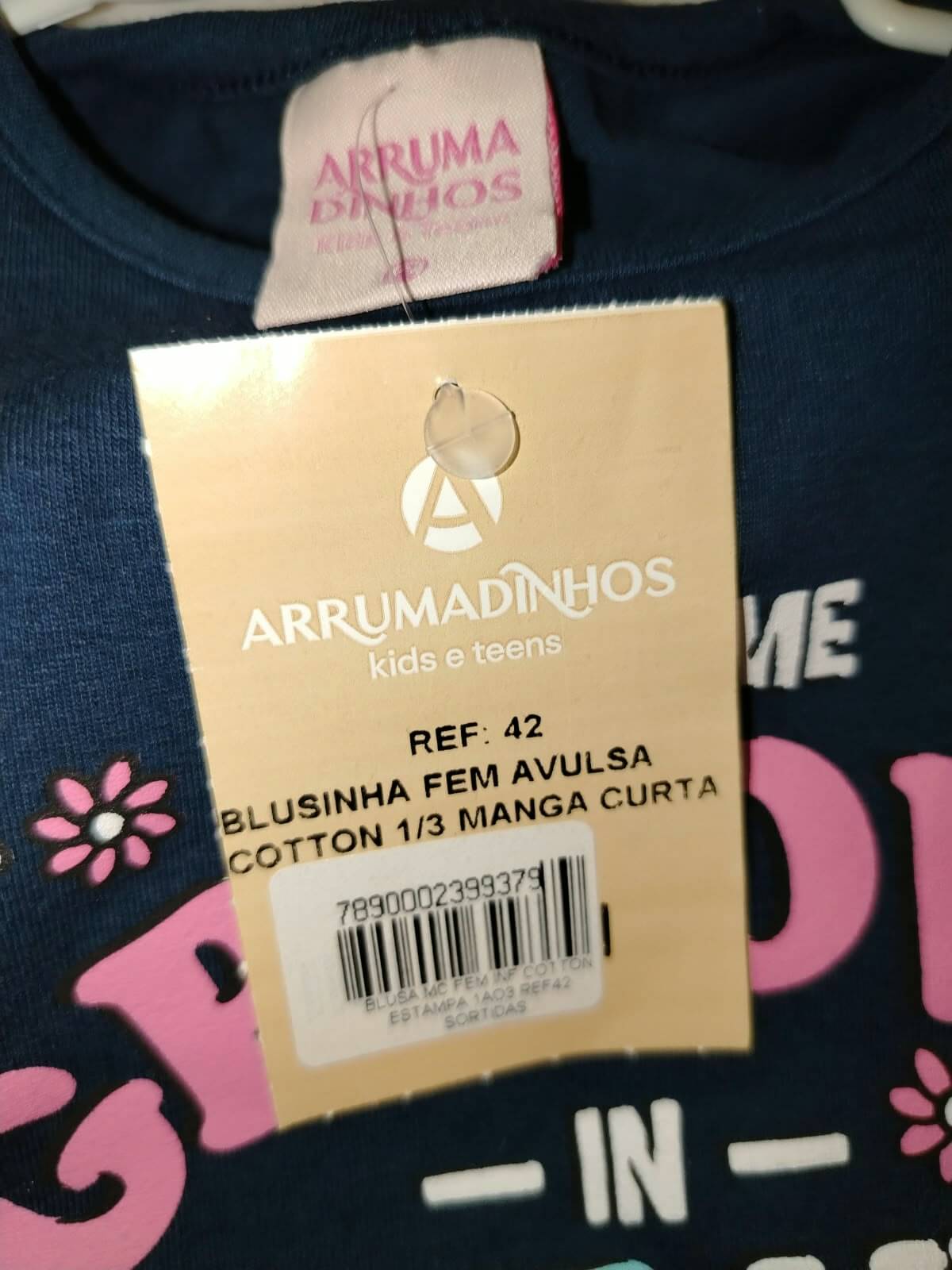 BLUSA MC COTTON ESTAMPA 1AO3 REF42 SORTIDA - Imagem 4