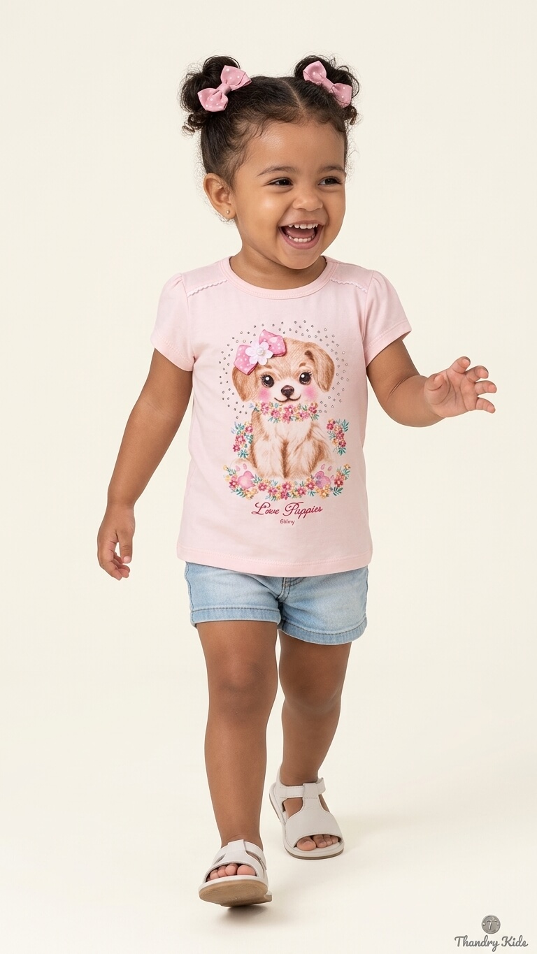 BLUSA MC CACHORRINHA STRASS 1AO3 REF21713